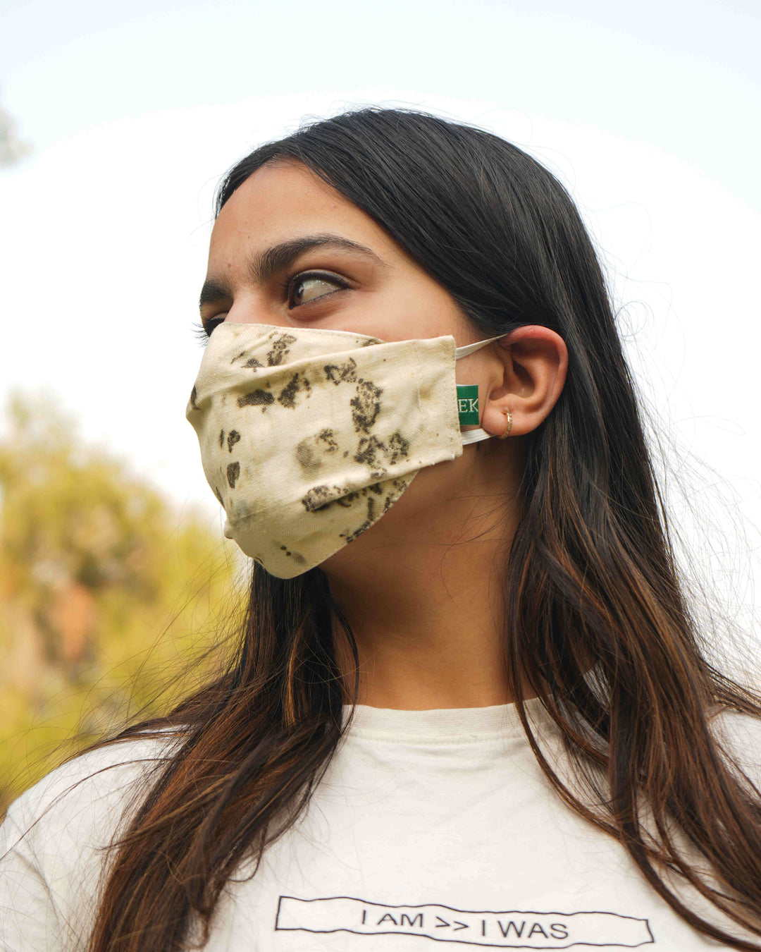 Ecokari Hemp Eco-Printed Face Mask