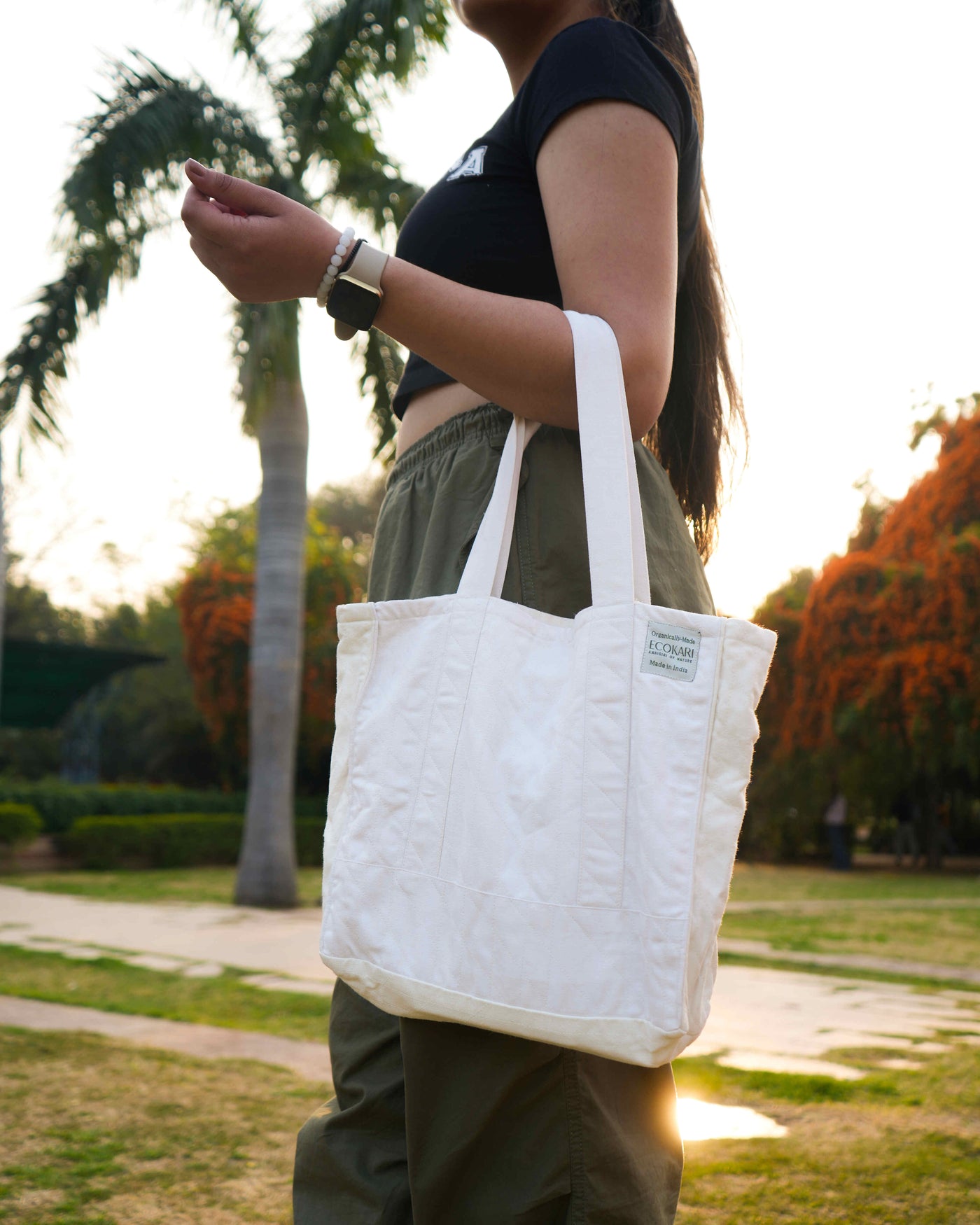 Hemp Eco-Tote Bag | Off-White