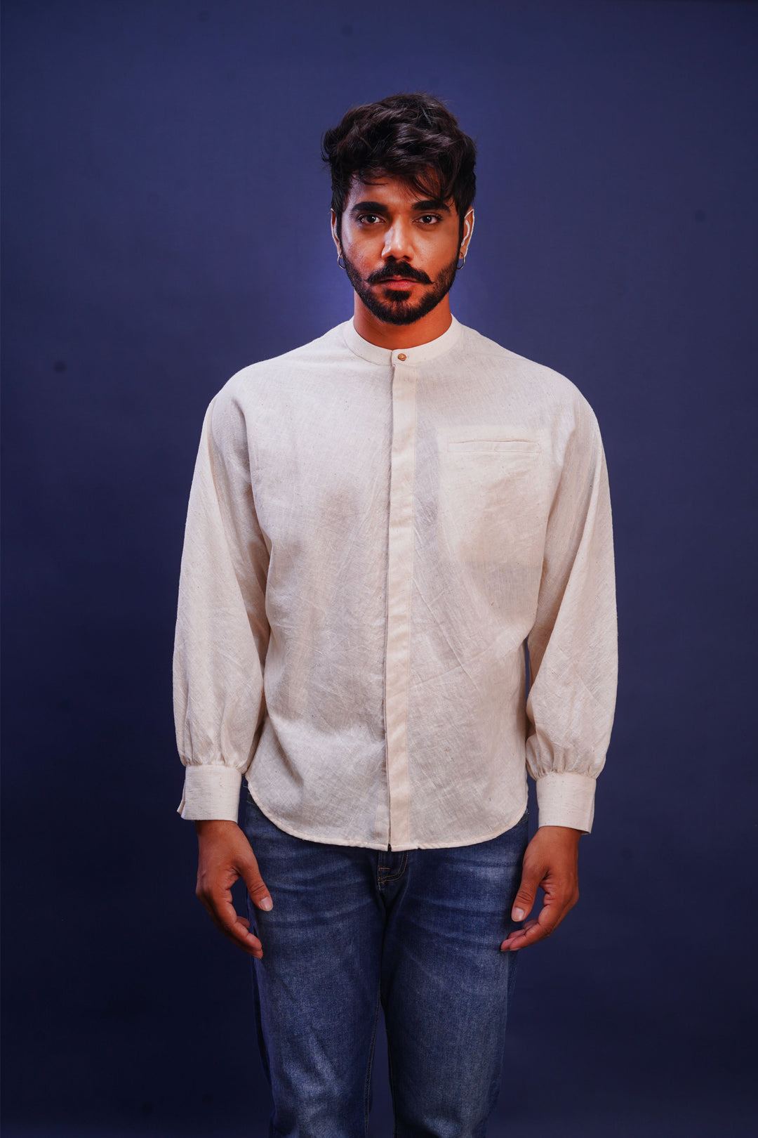 Kala cotton kimono shirt for men