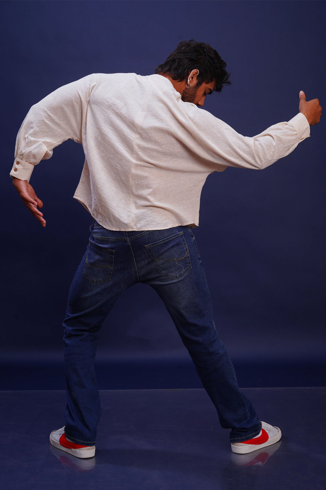 Kala cotton kimono shirt for men
