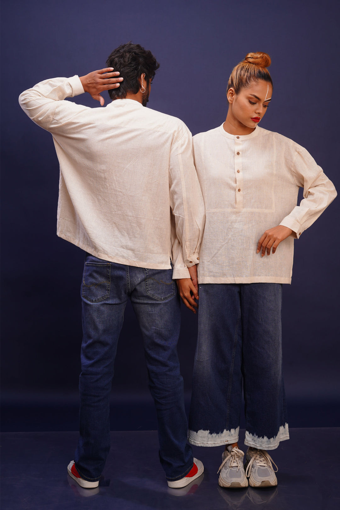 Kala Cotton Cloud Tote shirt for Men