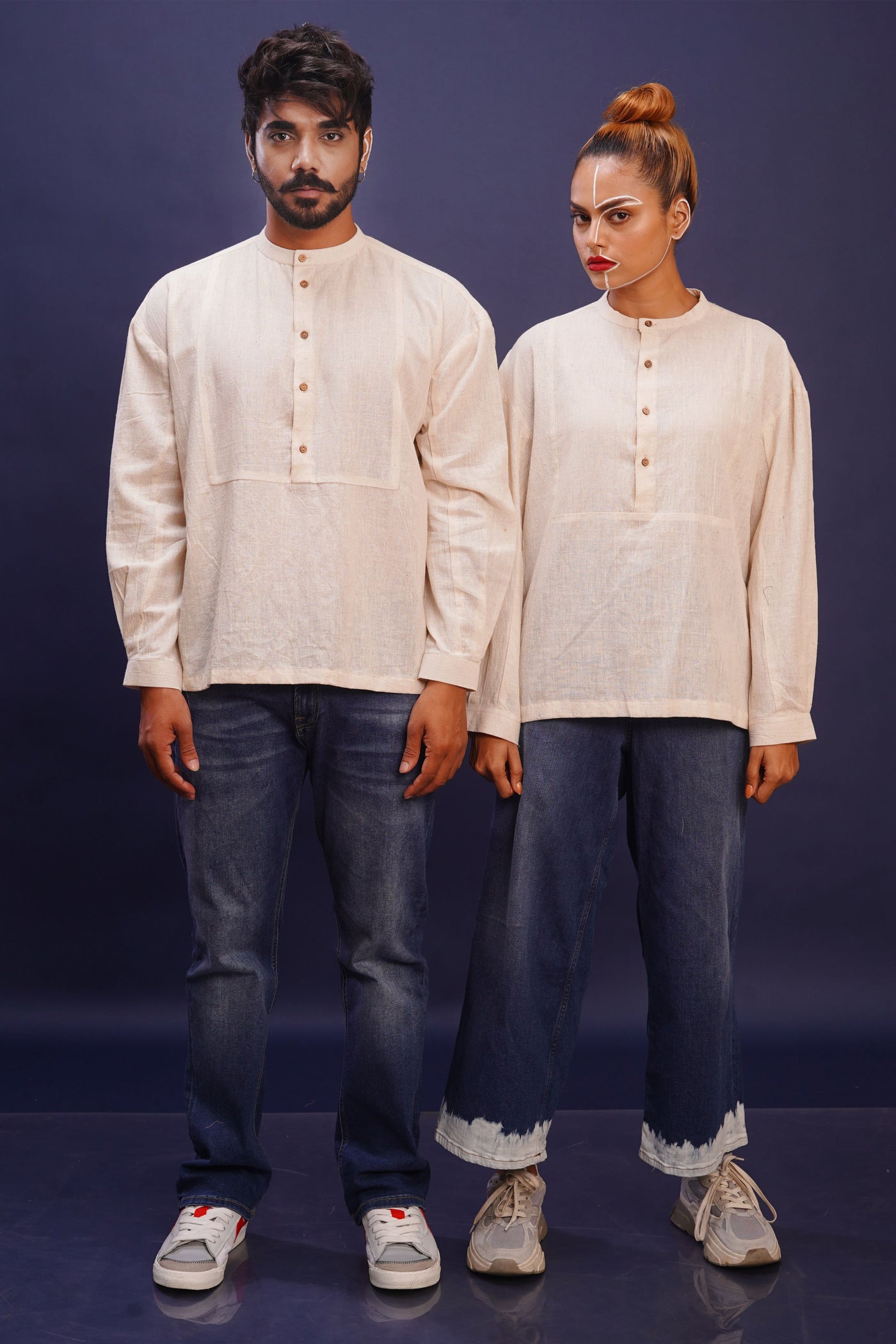 Kala cotton cloud tote shirt for women