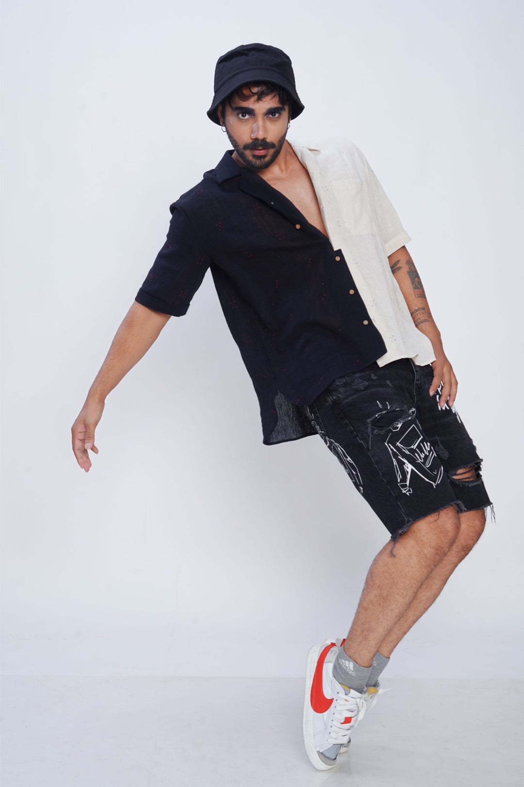 Tangaliya dice holiday formal shirt for men