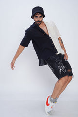 Tangaliya dice holiday formal shirt for men