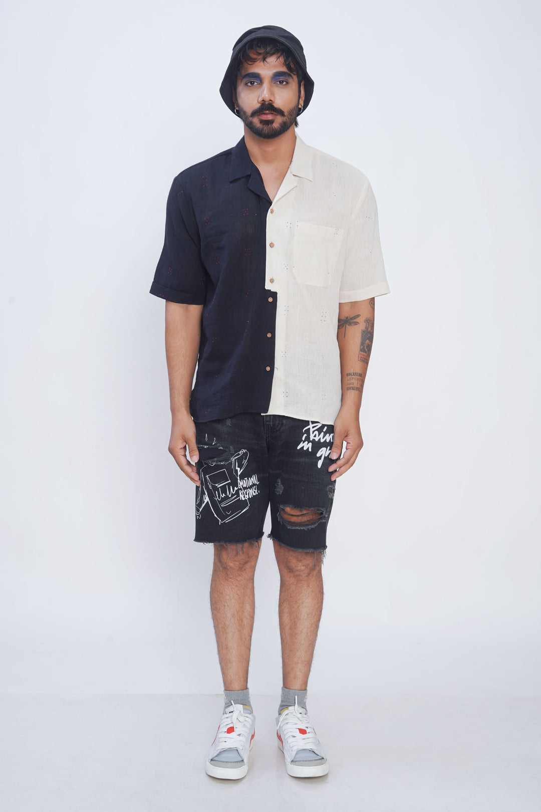 Tangaliya dice holiday formal shirt for men