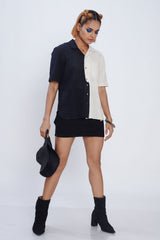 Tangaliya Dice Holiday Formal Shirt For Women