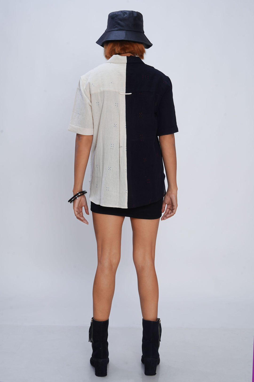 Tangaliya Dice Holiday Formal Shirt For Women