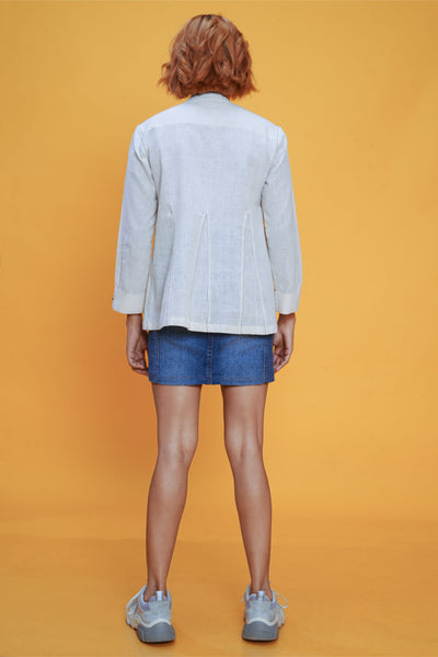 Kala cotton cloud Angrezi shirt for women