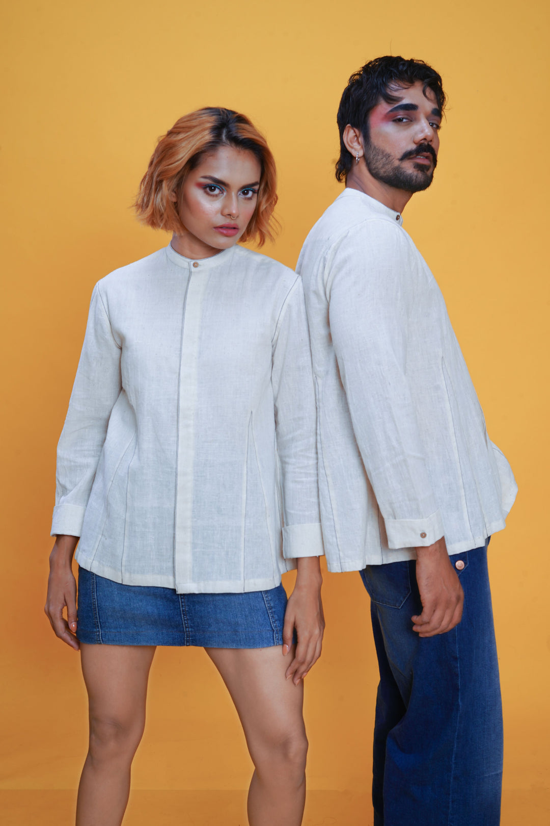 Kala cotton cloud Angrezi shirt for men