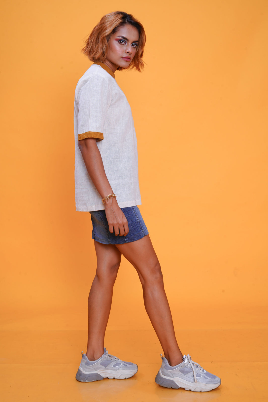 Kala cotton sunshine bunkar t-shirt for women