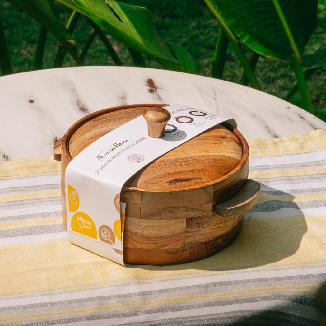 Araana Home Kapish Chapati Box with Insulated Stainless Steel Bowl Inside