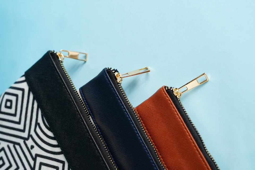 White Fire Utility Pouch - Midnight Blue