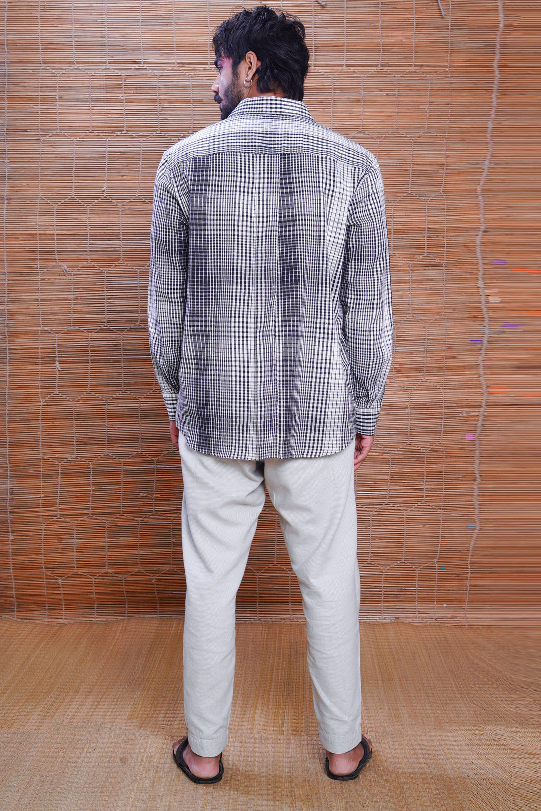 Kala cotton gradation checks everywhere shirt for men