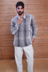 Kala cotton gradation checks everywhere shirt for men