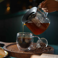 The Bean Co Roasters Cold Brew Coffee Maker | 1 Litre | Heat-resistant borosilicate glass | Stylish design