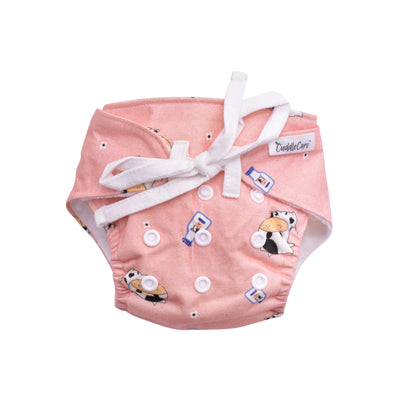 Duo New Born Cloth Diaper Baby Moo with Insert
