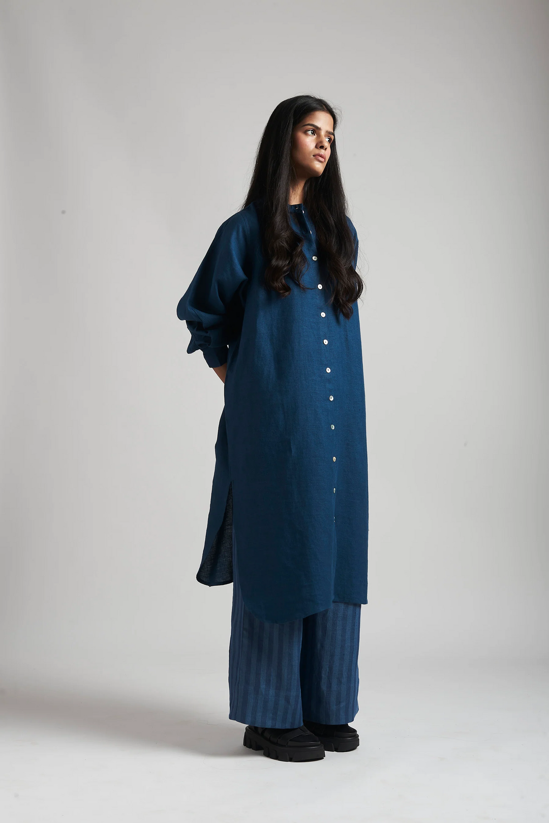 Linen Shirt Dress