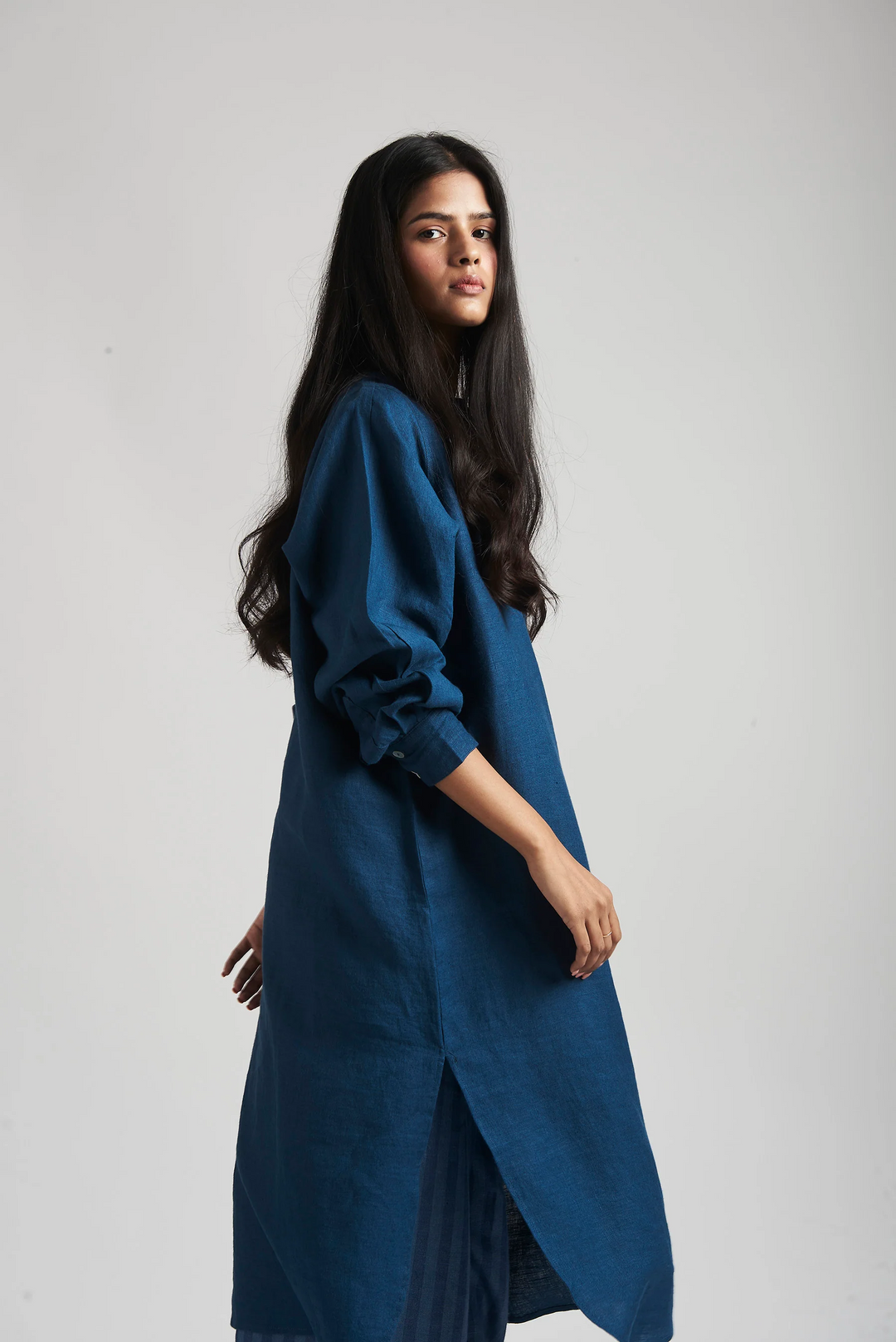 Linen Shirt Dress