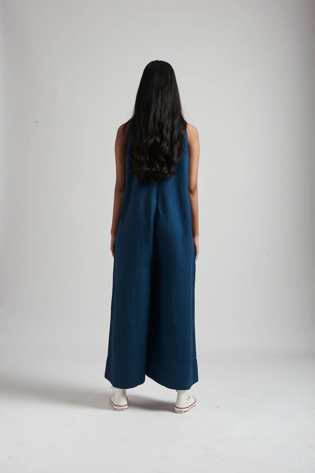 Linen Flared Jumpsuit
