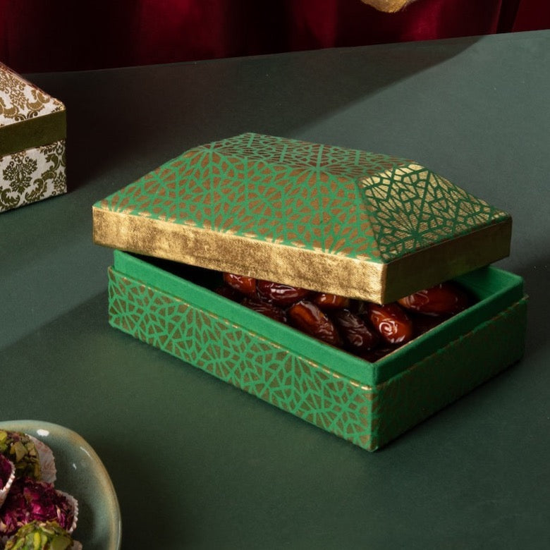 Mosaic Pyramid Shaped Box - 1 pc