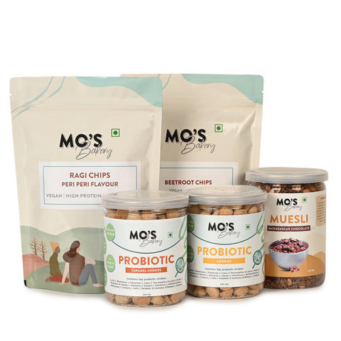 Mo's Bakery Gut Health Snacks -Snacks designed for better gut health - Trial ,  14 Day