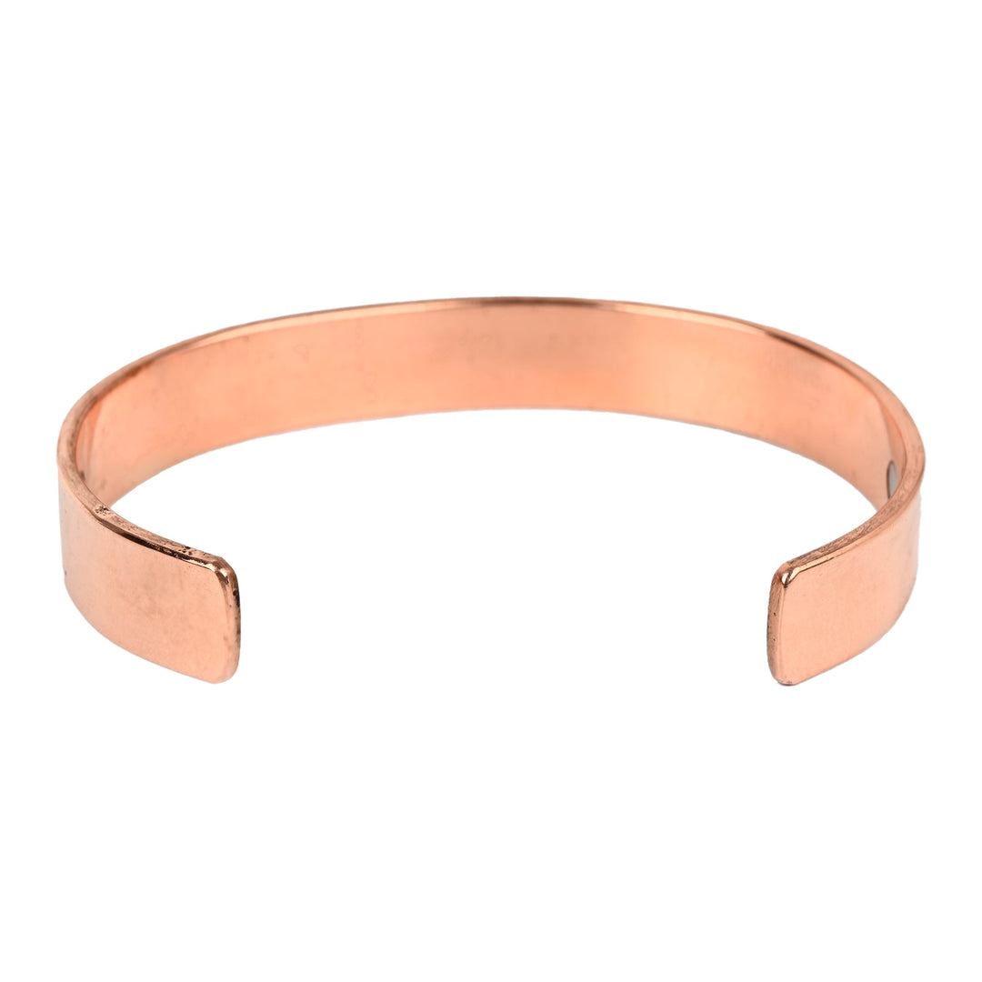 Bamboology Trends Jai Bhairavi Devi Pure Copper Healing Kada – Unisex Magnetic Energy Bracelet