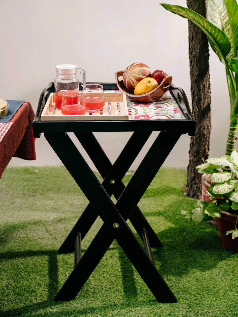 Araana Home Mez Wooden Tray Table