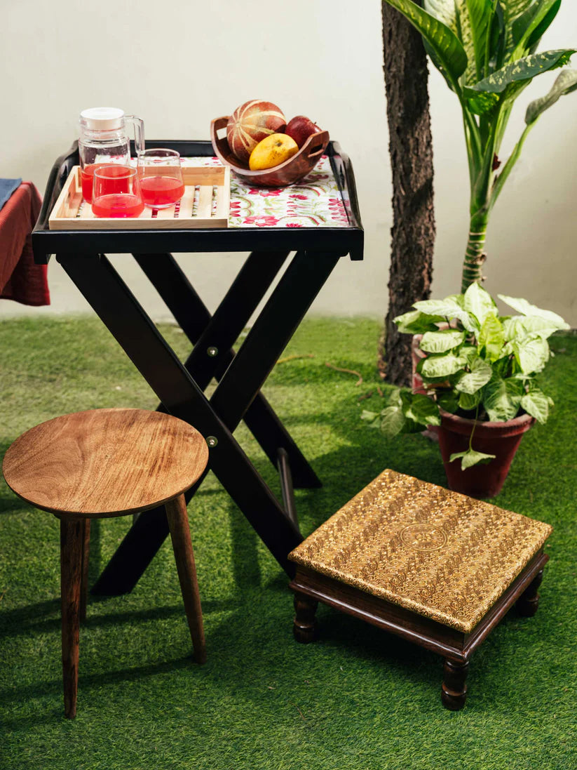 Araana Home Mez Wooden Tray Table