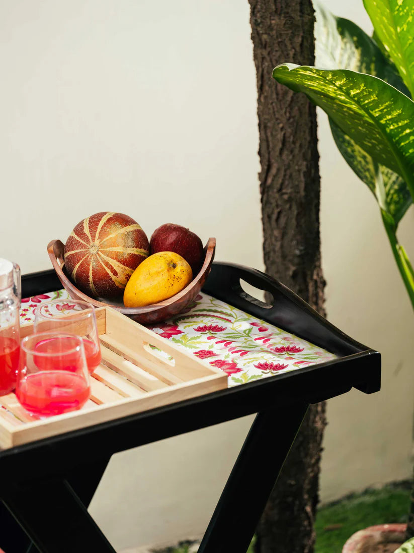 Araana Home Mez Wooden Tray Table