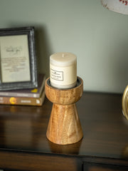 Araana Home Deevan - Tapered Wooden Candle Holder