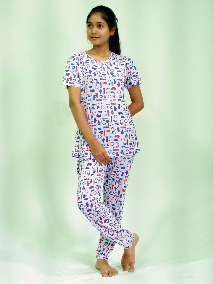 Lavender Dreamland Women's Pajamas Set in TENCEL™
