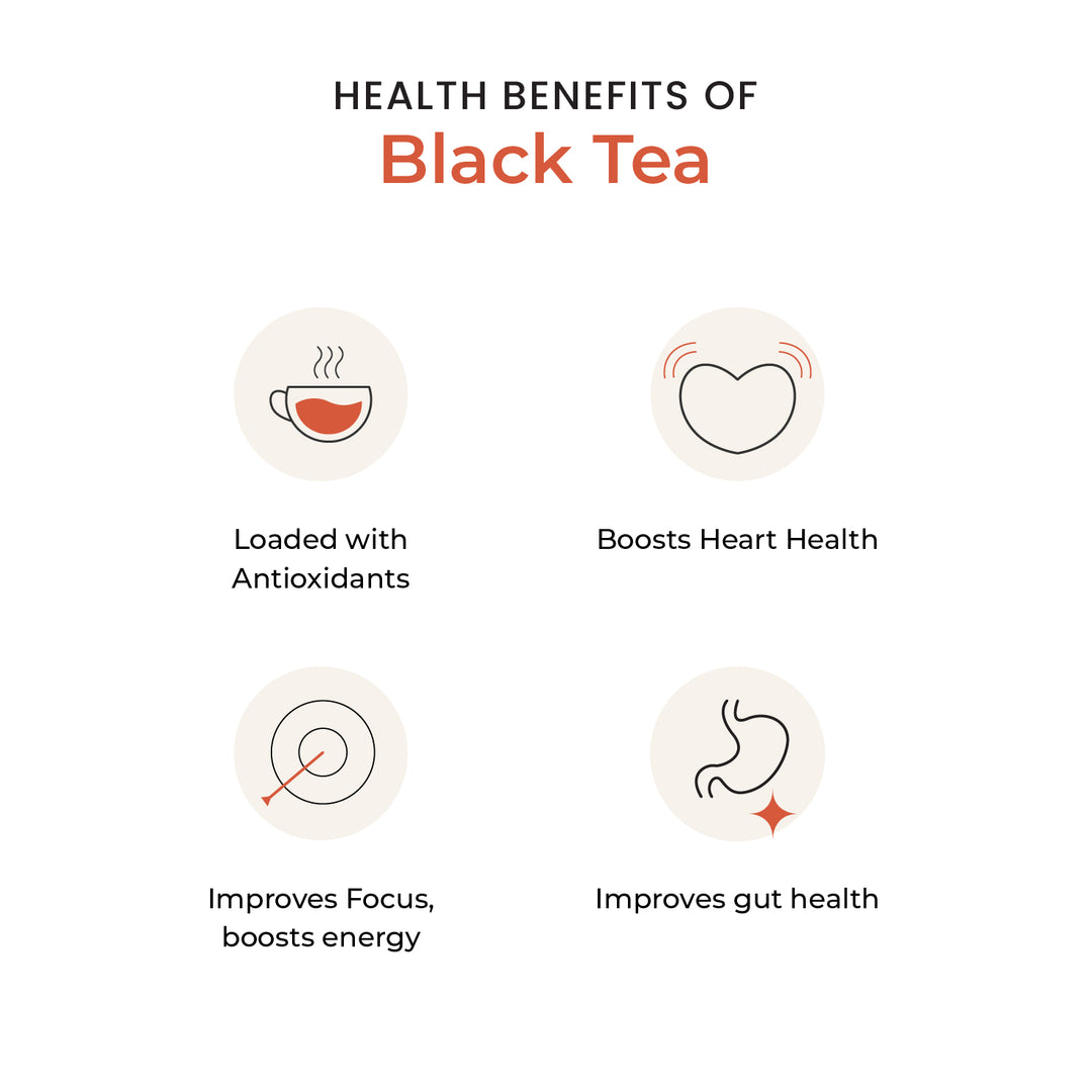 Deroi Assam Heritage Black Tea | 100% Natural Whole Leaf Assam Tea | Strong Flavour and Aroma - 100g