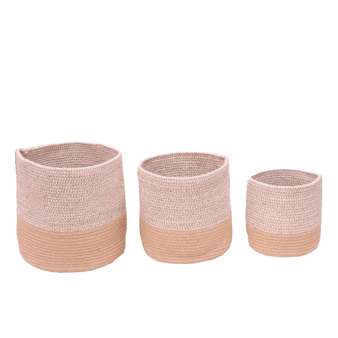 Dual Tone Jute Baskets