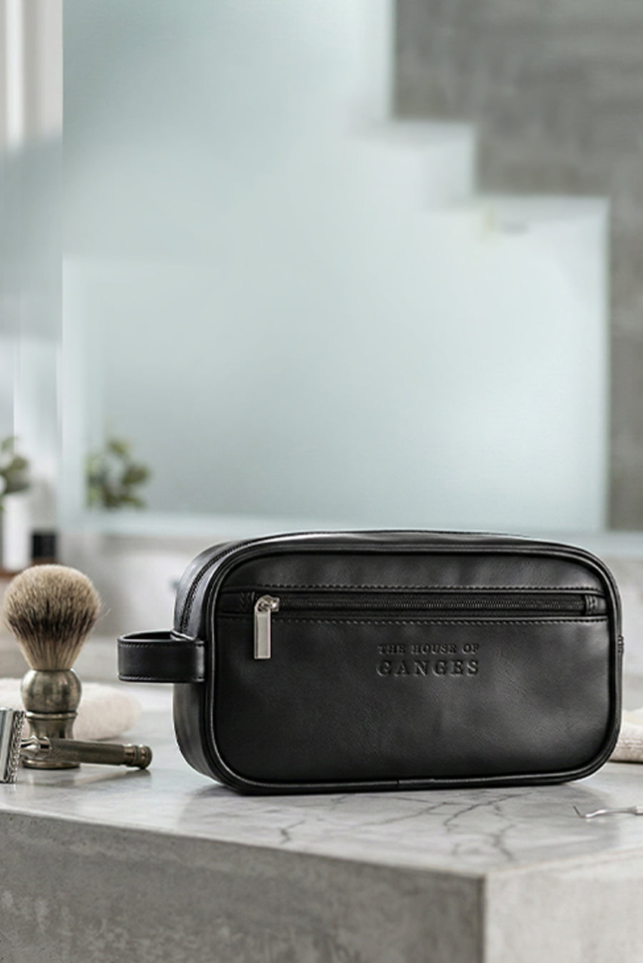 Hurst Vegan Leather Toiletry Bag