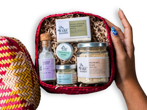 Bare Necessities Empower Her Gift Hamper | Sustainable Skincare Essentials for Women | Handcrafted