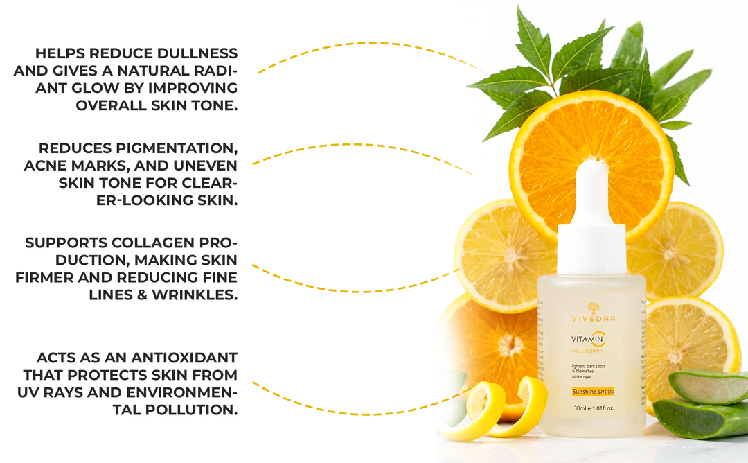 Vivedaa Vitamin C Serum for Glow and Radience - 30 ml