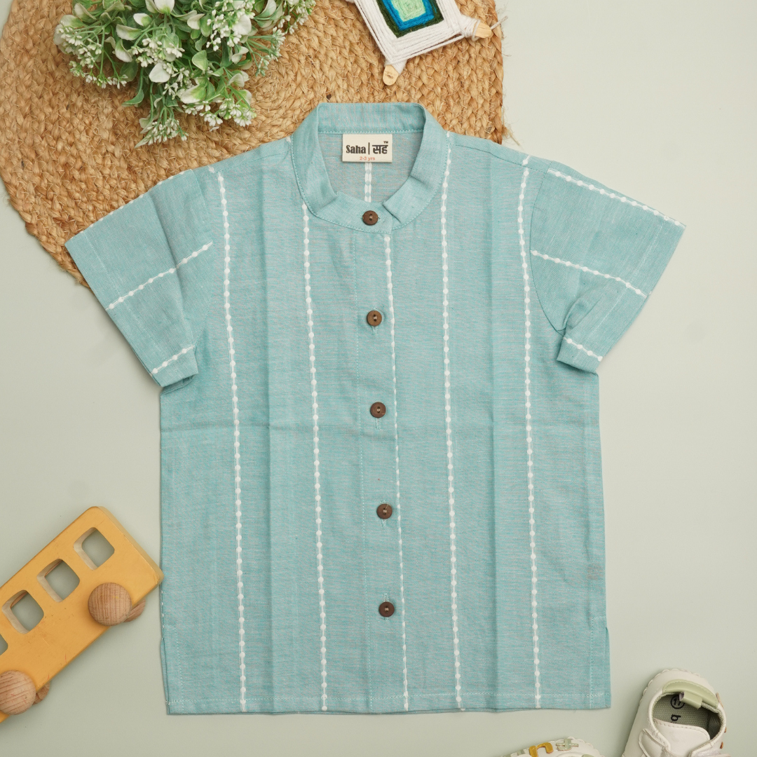Cotton Shirt for boys and girls - Raindrop - Unisex Shirt