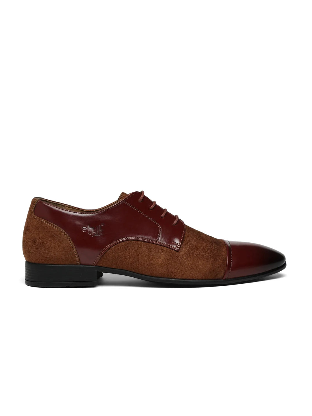 CapToe Derby – Brown & Tan