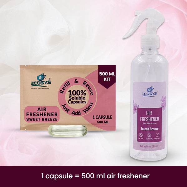 Ecosys Air Freshener |Sea Myst | Sweet Breeze| Blue Lagoon |Long lasting | Non Toxic