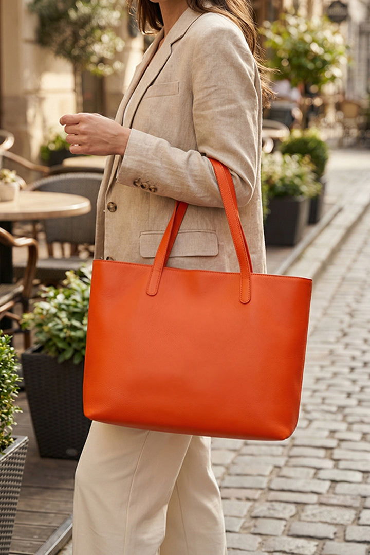 Baby Diaper Vegan Leather Tote Bag