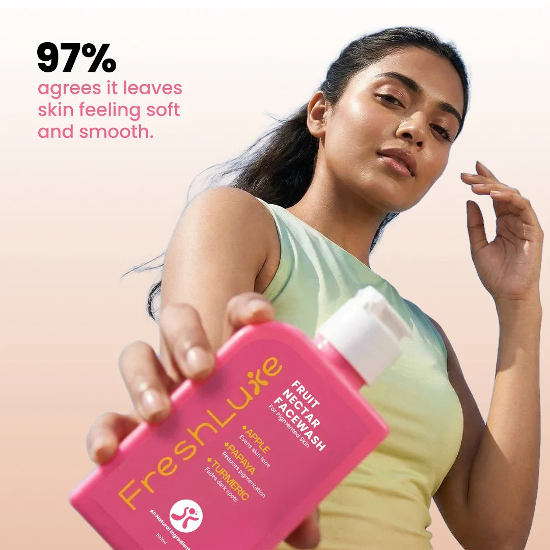 Fruit Nectar Face Wash | Glowing Skin & Reducing Dark Spots | Daily Use