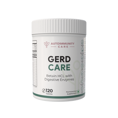 Autoimmunity Care GERD Care | Betaine HCL with Digestive Enzymes | Assists with Digestion and Absorption | Helps Gas and Heartburn Relief