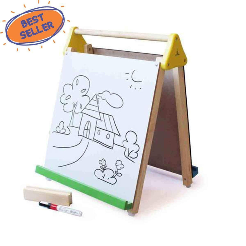 Shumee Wooden Table-Top 3-In-1 Drawing Board
