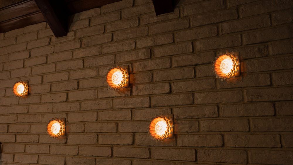 Eclectic Daisies Wall Lamp | Designer LED Wall Light