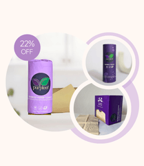 Eco Essential Kit | TrueFiber | 2 Kitchen Towel, 2 Facial Tissues, 1 Napkin Box