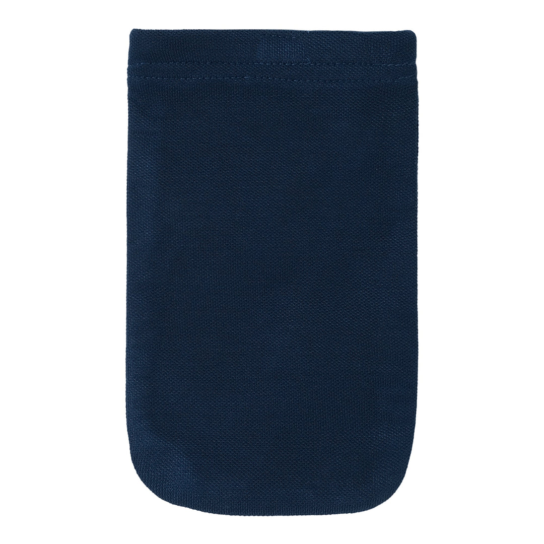 Bamboo Fabric Anti-bacterial Navy Mobile Pouch | Pack of 1