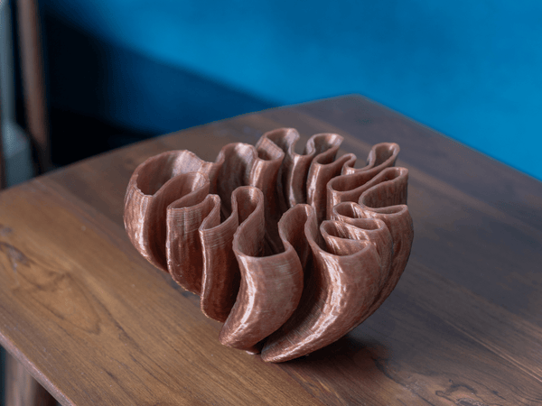 EcoDecor Bombora – Plant-Based Translucent Copper Bowl | Sustainable Home Décor
