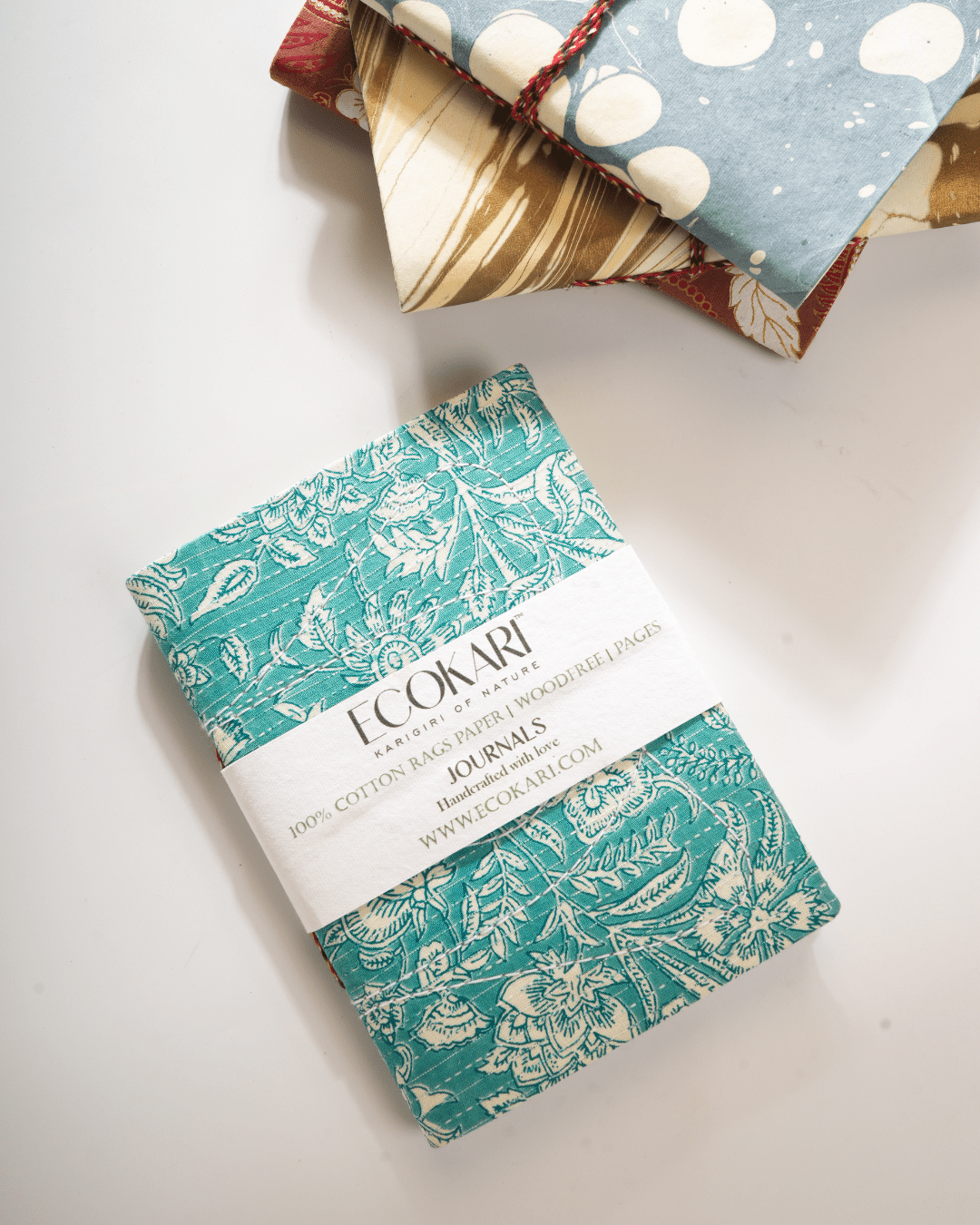 Ecokari Artsy Cotton Rag Paper Diaries - Suspire