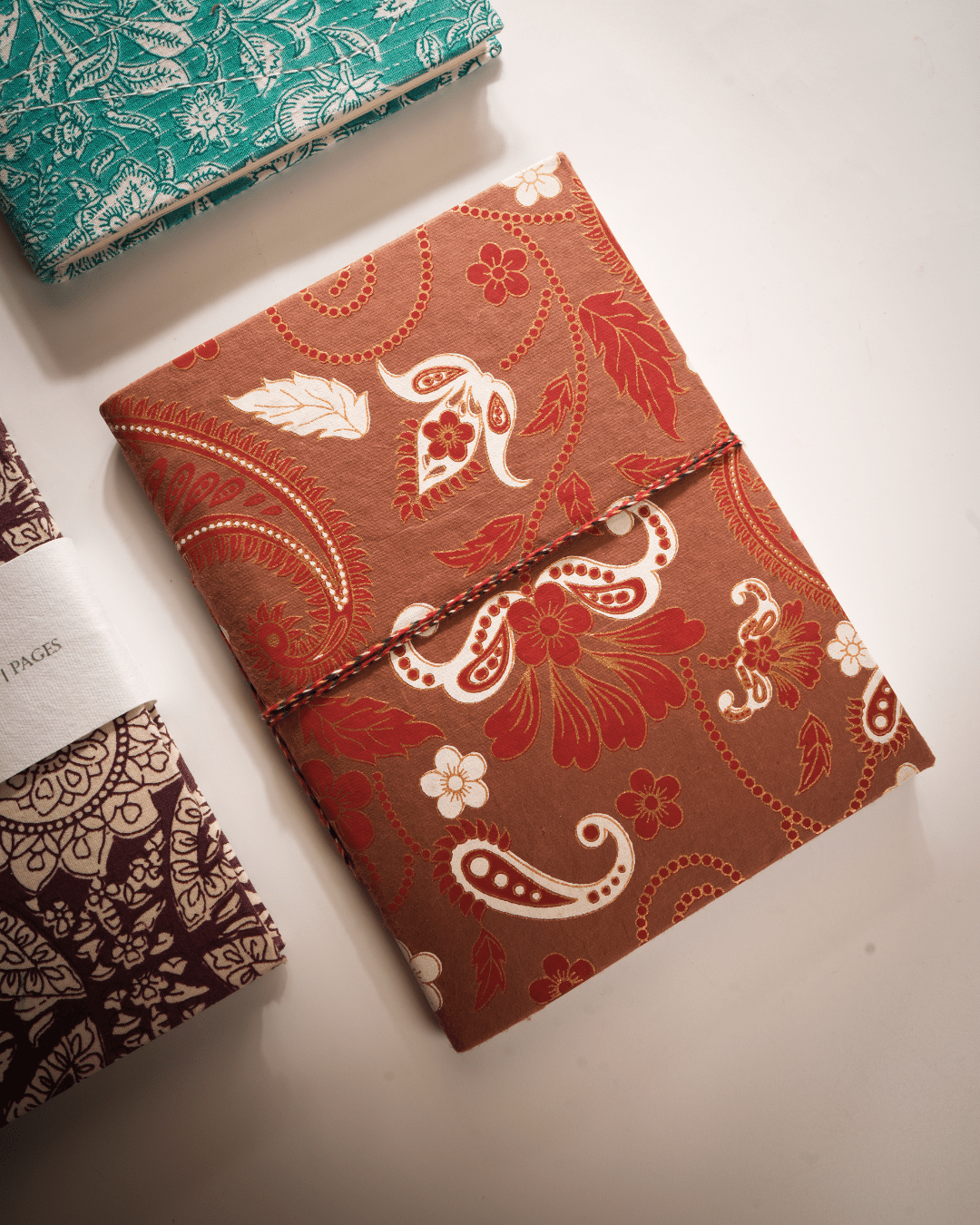 Ecokari Artsy Cotton Rag Paper Diaries - Suspire