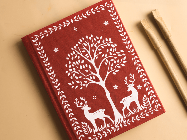 Ecokari Forest Whisper Handmade Paper Diary